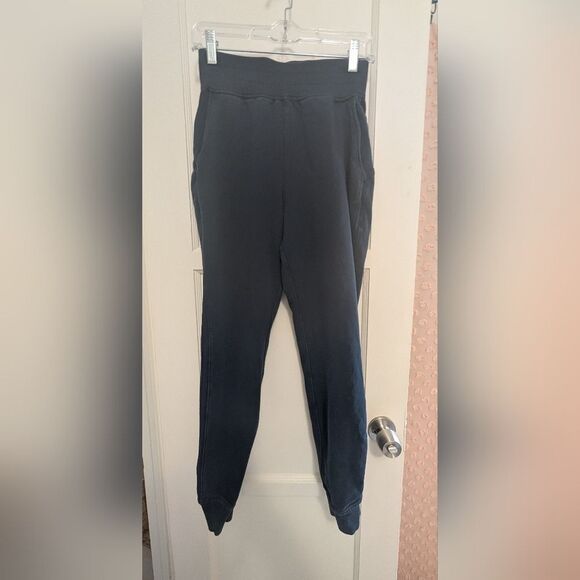 Lululemon Press Pause Jogger (25") Midnight Navy Light Cotton Size 6 Sweatpants - Picture 4 of 7